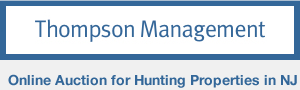 Hunting Land Auctions – Thompson Management LLC Properties Available for Hunting